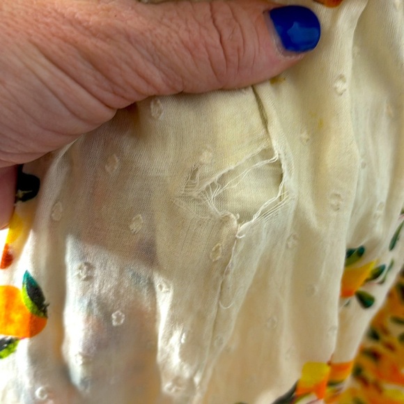 FARM Rio Off White Cashew Crossed Back Maxi Dress - Picture 13 of 15